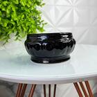 Centro De Mesa Pequeno De Cerâmica Romântico Na Cor Preta