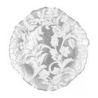 Centro De Mesa Serena Em Vidro D21xa2cm Cor Prata