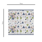 Centro De Mesa Triângulos 70cm X 70cm Único