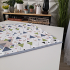 Centro De Mesa Triângulos 70cm X 70cm Único