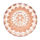 Centro De Mesa Vaso Com Pé Vidro Renaissance Âmbar - Lyor