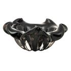 Centro De Mesa Wolff Italy De Vidro Preto E Rosé 21cm X 10cm