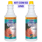 Cera Antiderrapante Alto Brilho Duratto Incolor 1 Lt 02 Und