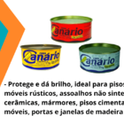 Cera Canária Em Pasta 375g Com Silicone Amarelo