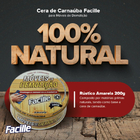 Cera Carnaúba Lustra Móveis Demolição 200g Amarela