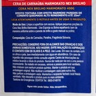 Cera Carnauba Marmorato 400g Nex Brilho