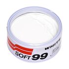 Cera Carnaúba Para Carros Brancos 350g Soft99 White Wax Clean