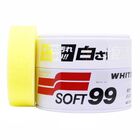Cera Carnaúba Para Carros Brancos 350g Soft99 White Wax Clean