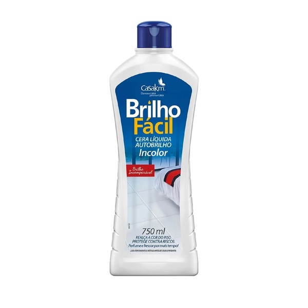 Cera Liquida - Incolor - Brilho Fácil - 750 Ml