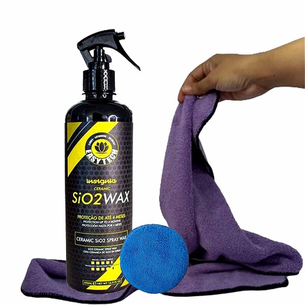 Cera Líquida Insignia Ceramic Sio2 Wax 500ml Easytech + Flane