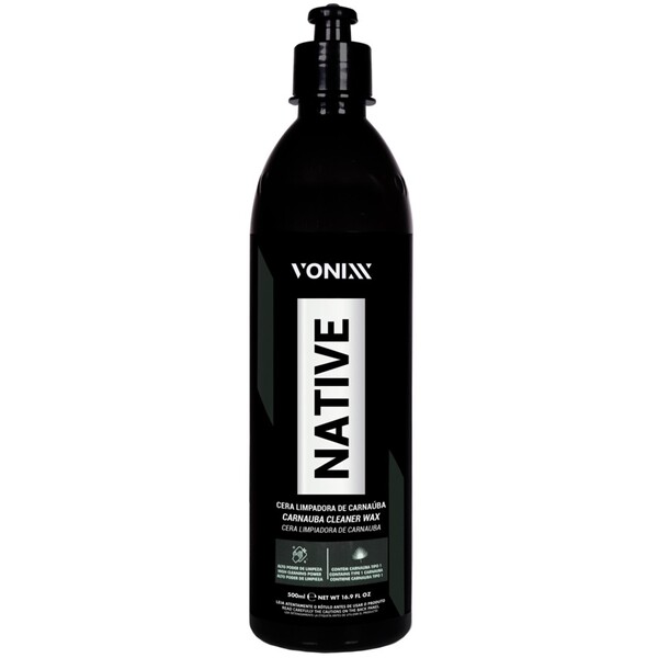 Cera Native Brazilian Carnaúba Cleaner Wax 500ml Vonixx