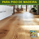 Cera Para Piso de Madeira  - Deixa suave Fragrância no Ambien