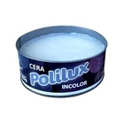 Cera Pastosa Polilux Para Móveis Madeira Lata Incolor 400g