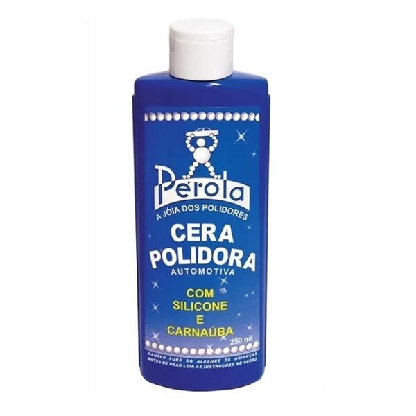 Cera Polidora Com Silicone E Carnaúba Perola 250ml