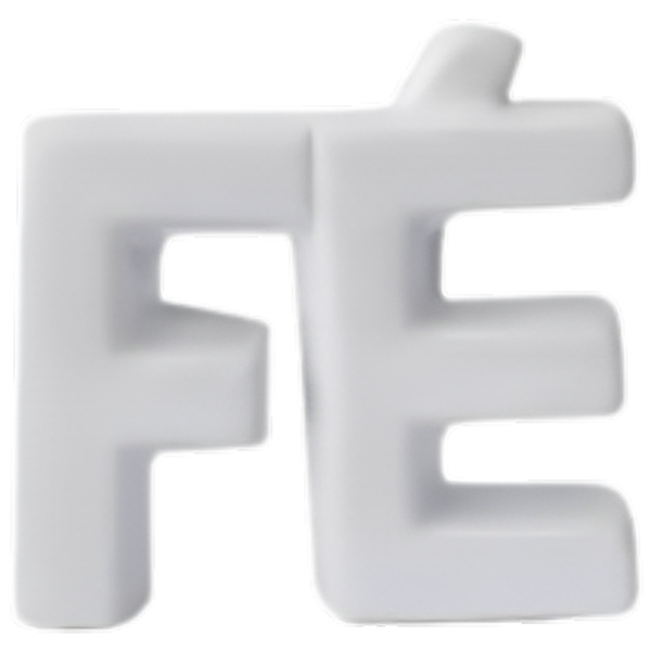 Cerâmica Decorativa Fé Off White Fosco