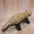 Cerâmica Etnia Waurá - Onça Mod. 2