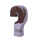 Cerâmica Prateada Interrogação 23x13x6cm Trevisan Concept