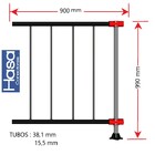 Cerca Alumínio  modulo 180  Premium