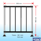 Cerca Alumínio Premium