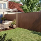 Cerca de Ocultação PVC 2 Faces 19mmx1x3m Marrom Naterial