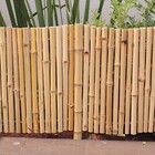 Cerca Ecológica E Sustentável De Bambu Natural 50x25 Cm