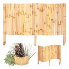 Cerca Ecológica E Sustentável De Bambu Natural 50x25 Cm