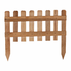 Cerca Madeira Eucalipto Ripada Marrom 30X60cm