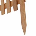 Cerca Madeira Eucalipto Ripada Marrom 30X60cm