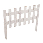 Cerca Madeira Ripada Branca 30X60cm