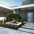 Cerca Madeira Ripada Branca 30X60cm