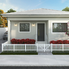 Cerca Madeira Ripada Branca 60X100cm