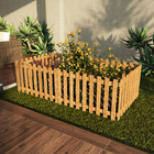 Cerca Madeira Ripada Marrom 60X100cm