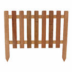 Cerca Madeira Ripada Marrom 60X100cm