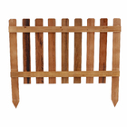 Cerca Madeira Ripada Marrom 60X100cm