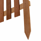 Cerca Madeira Ripada Marrom 60X100cm