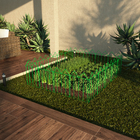 Cerca Metal Bella Aramada Verde 39x60cm