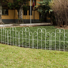 Cerca Metal Mimosa Branca 50x60cm