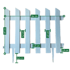 Cerca Para Jardim Decorativa Kit Com 1 Metro Modelo Pequena P