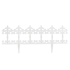 Cerca Plástico Decorada Branca 90x38cm