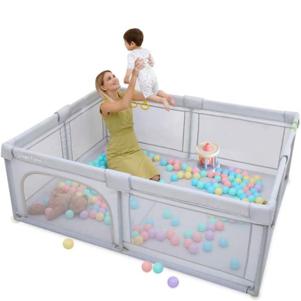 Cercadinho Grande Para Bebês Chiqueirinho Cercado Infantil 18