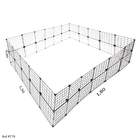 Cercadinho Para Pet Tela Aramada 1,50 X 1,80 X 0,60