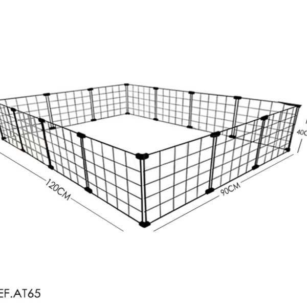 Cercadinho Para Porquinho Da Índia, Roedores E Filhotes - 120