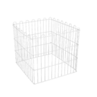 Cercado 02 Pet 4 Módulos 60x90cm Cada Tela Aramada Animais Pe