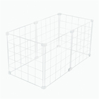 Cercado Aramado Porquinho Da Índia 30x60 Cm Branco