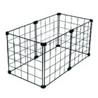 Cercado Aramado Porquinho Da Índia 30x60 Cm Preto