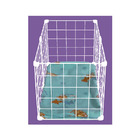 Cercado Aramado Porquinho Da Índia Com Soft 30x60 Cm Branco