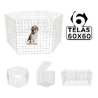 Cercado Cachorro Articulado Móvel Pet 6 Telas 60cm