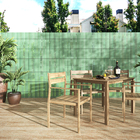 Cercado de Ocultação Plástico 1,5x5m Verde