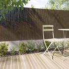 Cercado de Ocultação Plástico 1x3m Marrom