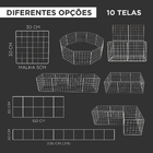 Cercado Móvel Cachorro Gato Pequeno Porte Porquinho Da Índia